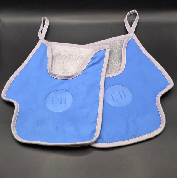 Pet Microfiber Paw Mitt, 2 pcs, Blue