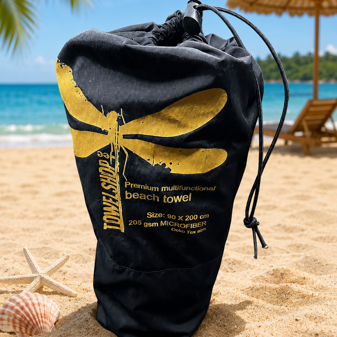 Premium multifunctional beach towel