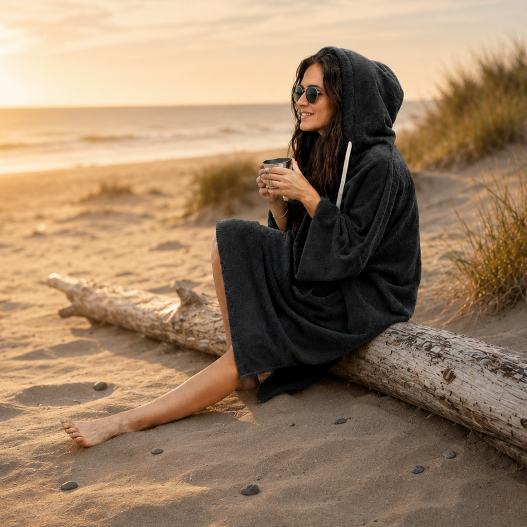 Terry Towel Poncho