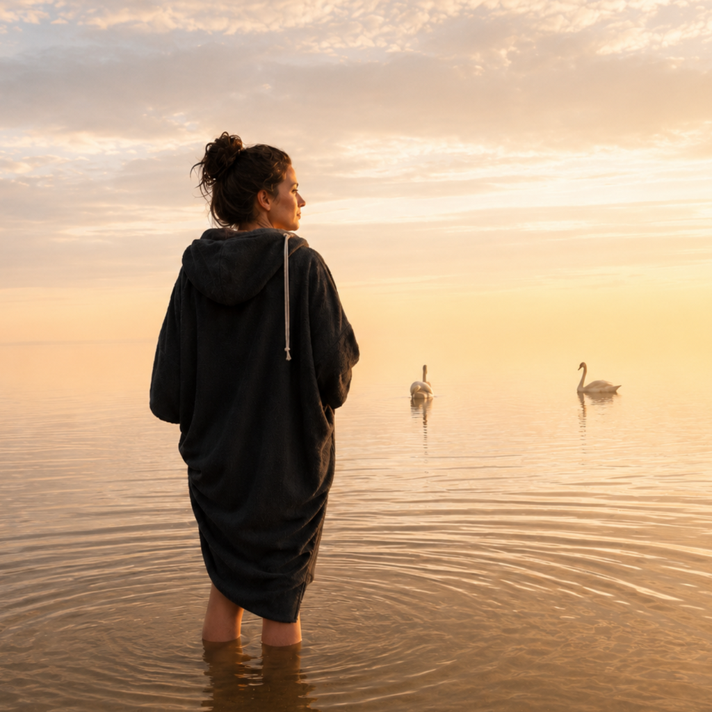 Terry Towel Poncho
