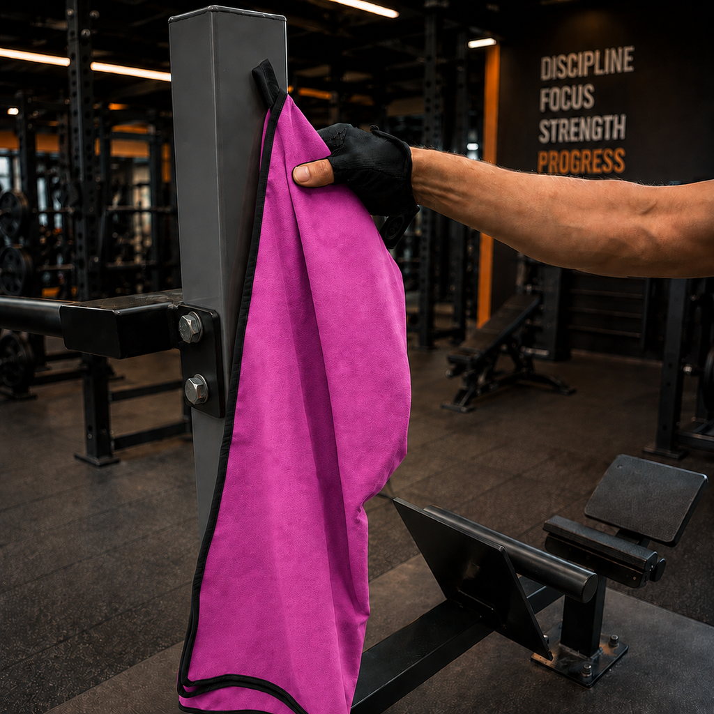 Premium Magnetic Microfiber Sport Towel