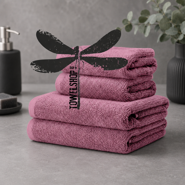 Premium Thick bath towels with a built-in magnet.