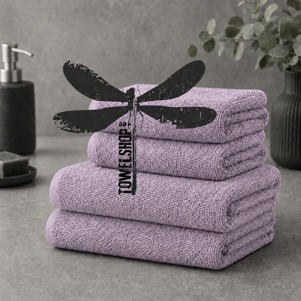 Premium Thick bath towels with a built-in magnet.