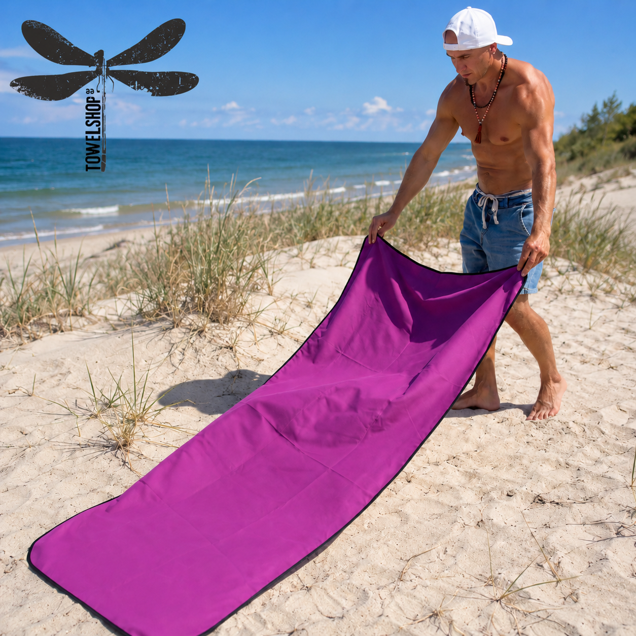 Premium multifunctional beach towel