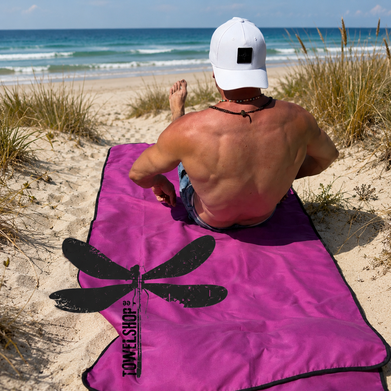 Premium multifunctional beach towel
