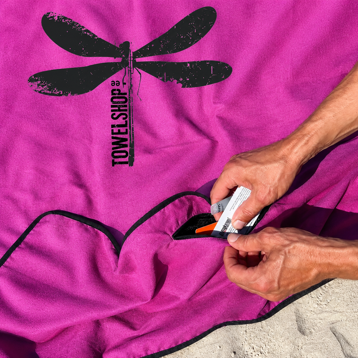 Premium multifunctional beach towel
