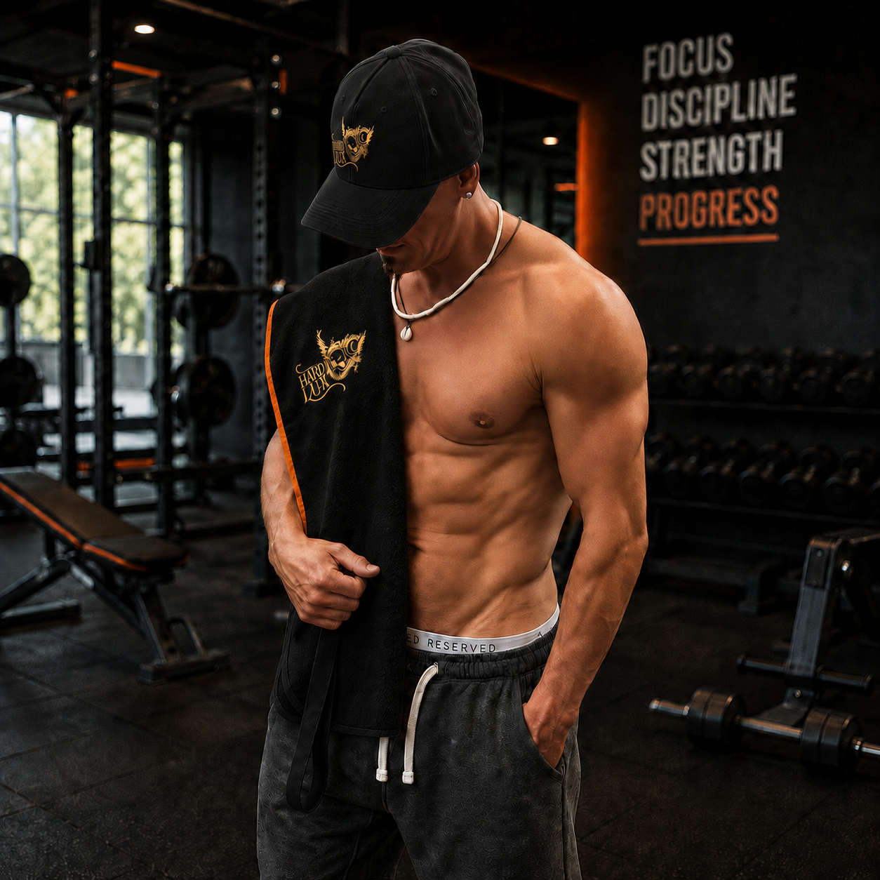 Premium Magnetic Microfiber Sport Towel