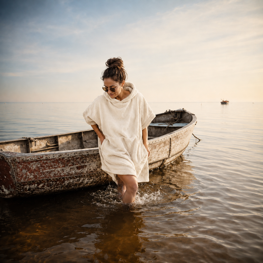 Premium Terry Towel Poncho