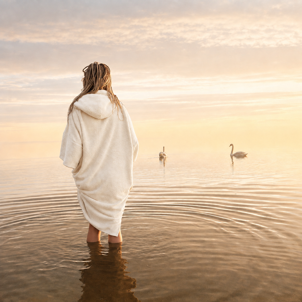 Premium Terry Towel Poncho