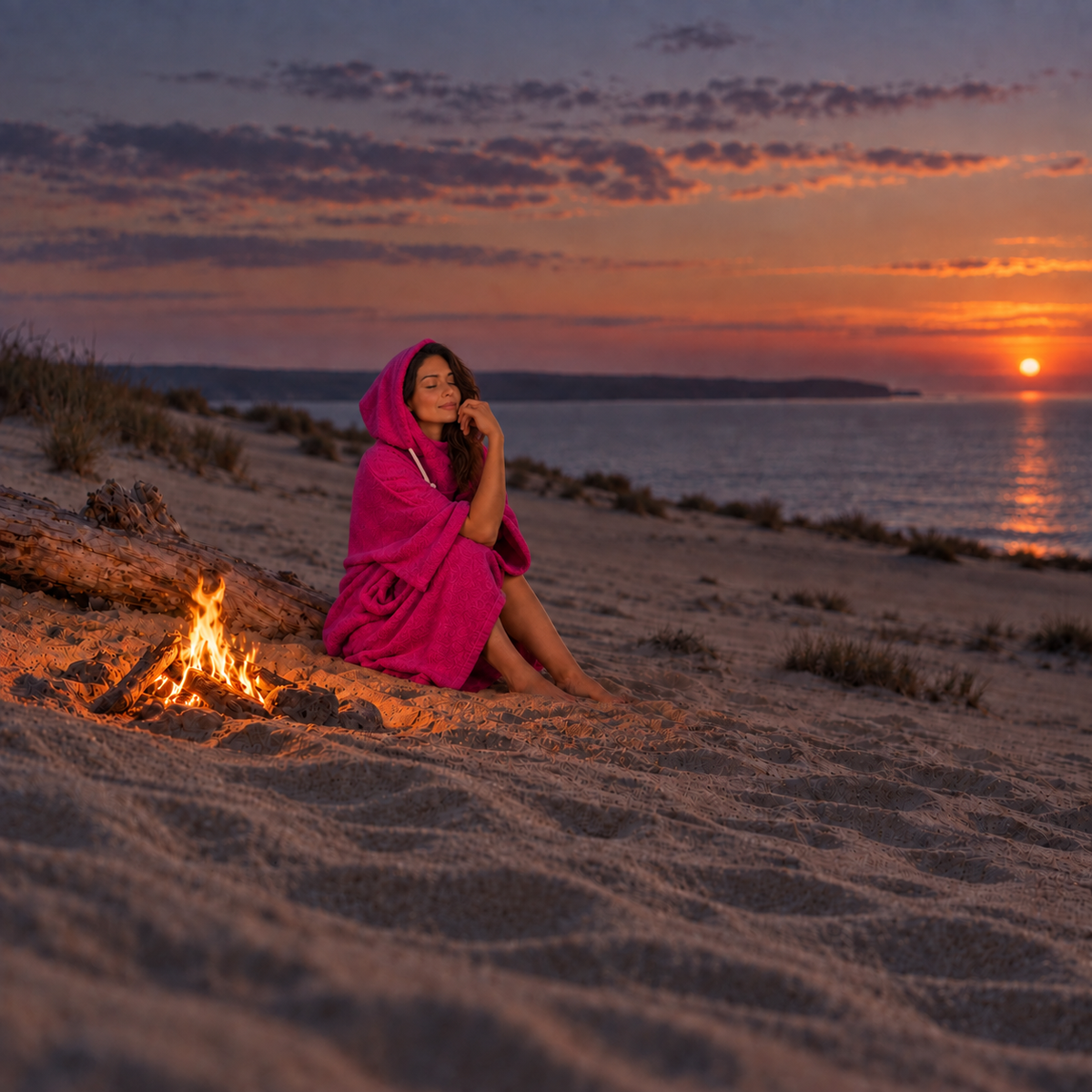 Premium Terry Towel Poncho