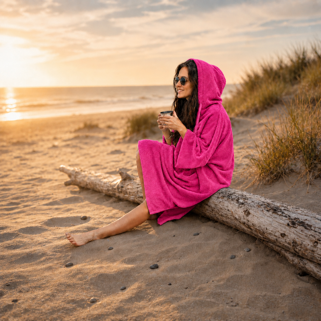 Premium Terry Towel Poncho