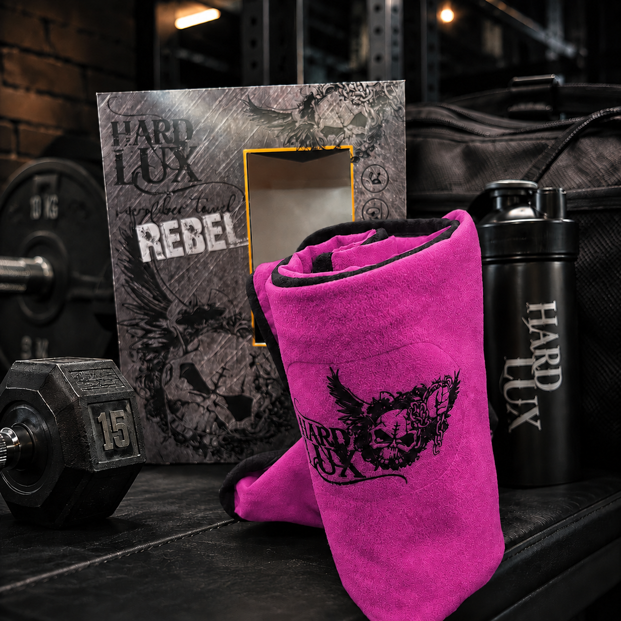 Premium Magnetic Microfiber Sport Towel
